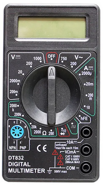 Мультиметр DT 832