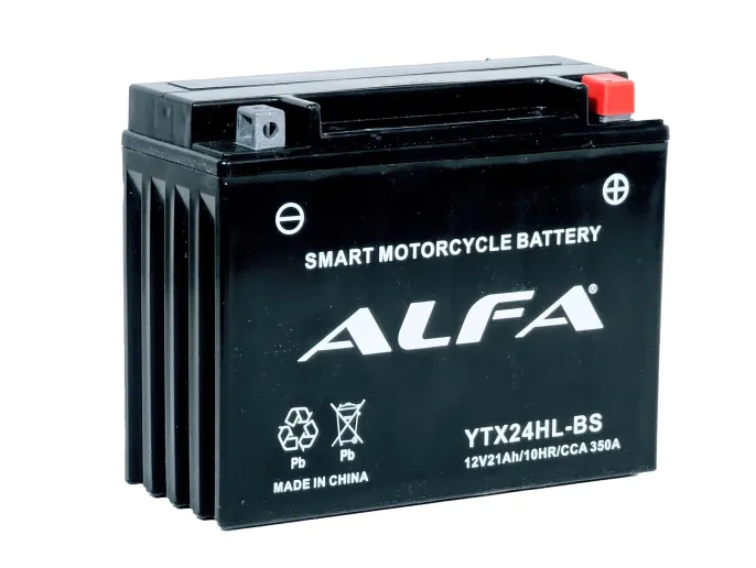 Аккумулятор ALFA YTX24HL-BS 21Ah (350А 205*87*162)