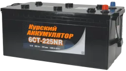 КУРСКИЙ АККУМУЛЯТОР 225 (3) евро +/- (1350A, 513*273*230) клемма конус