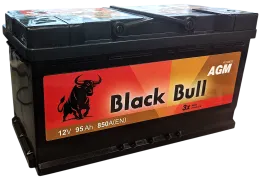 BLACK BULL (1AK-GROUP) AGM 95 R (850A, 353*175*190)