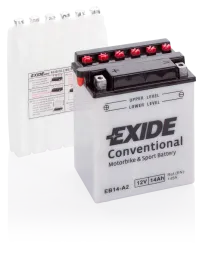 Exide YB14-A2 14Ah (145А 134*89*166)