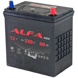 ALFA Asia 40 JR (330A, 186*129*220) тонкие клеммы