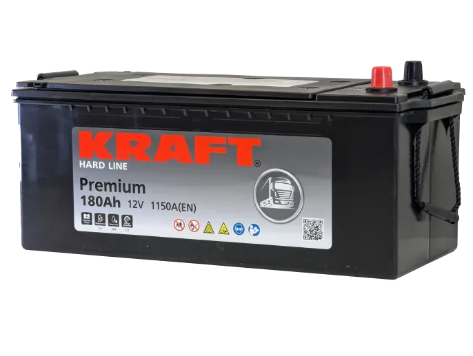 KRAFT Premium 180 (3) евро +/- (1150A, 480*223*223)