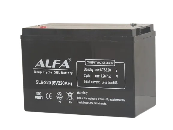 ALFA 6V-220Ah(C20) L (тяговая) M8 (320*175*225)