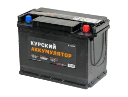 КУРСКИЙ АККУМУЛЯТОР 120 R (1000A, 327*175*220)