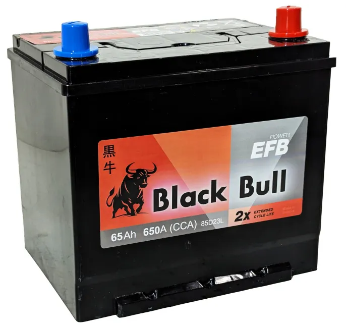 Аккумулятор BLACK BULL Asia EFB 65 JR (650A, 230*172*200)