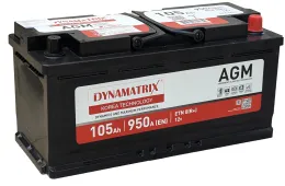 DYNAMATRIX AGM 105 R (950A, 394*175*190)