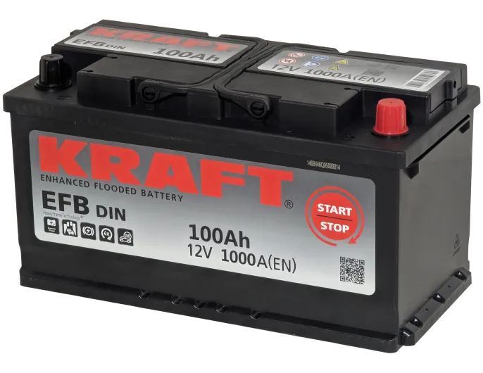 KRAFT EFB 100 R (1000A, 351*175*190)