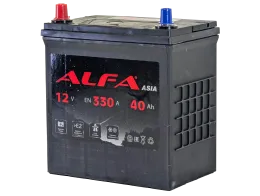 ALFA Asia 40 JL (330A, 186*129*220) тонкие клеммы