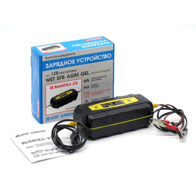 Вымпел 23 (2-6 А, 13.6/14.1/14.8 В, WET, GEL, AGM, VRLA,LED индикатор)