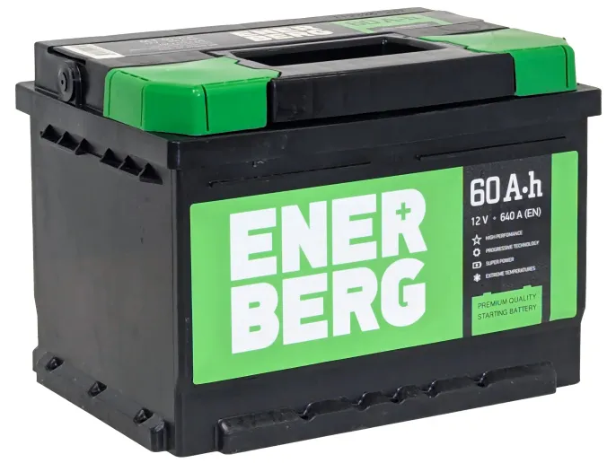 Аккумулятор ENERBERG 60 R низк. (640A, 242*175*175)