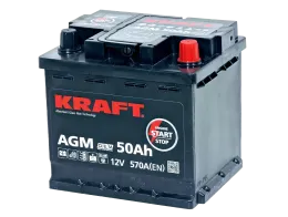 KRAFT AGM 50 R (570A, 207*175*190)