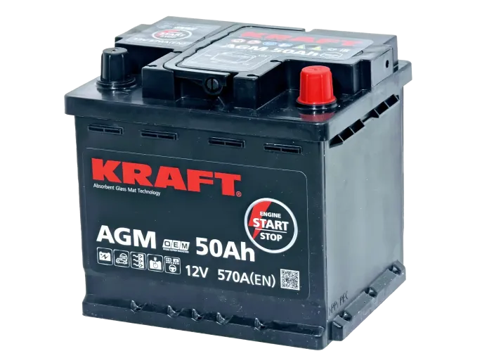 KRAFT AGM 50 R (570A, 207*175*190)