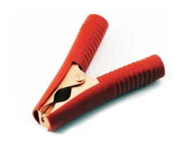 Зажим Орион "крокодил" 90мм (красный)