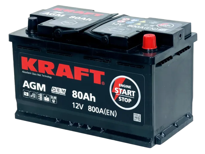 KRAFT AGM 80 R (800A, 315*175*190)