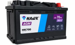 HAWK AGM 70 R (760A, 278*175*190)