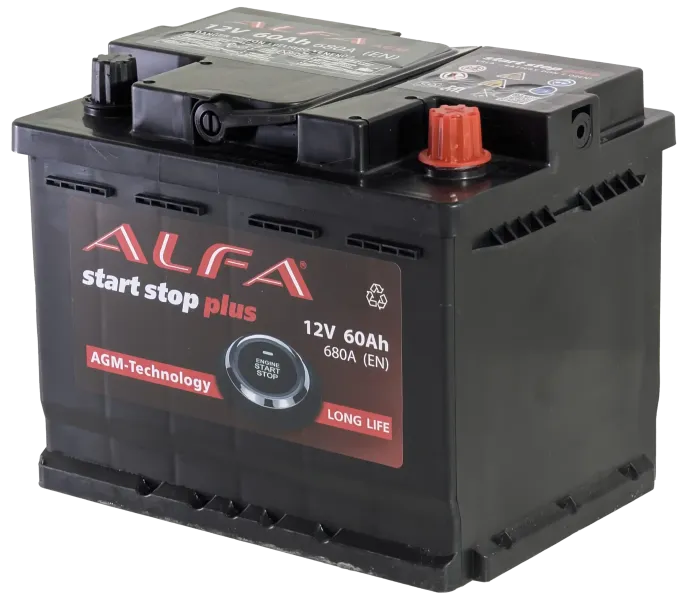 ALFA AGM 60 R (680A, 242*175*190)