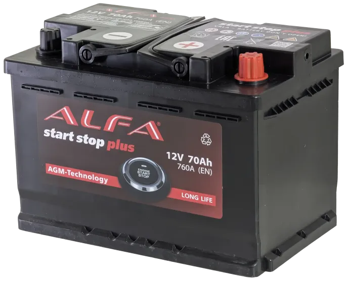 ALFA AGM 70 R (760A, 278*175*190)