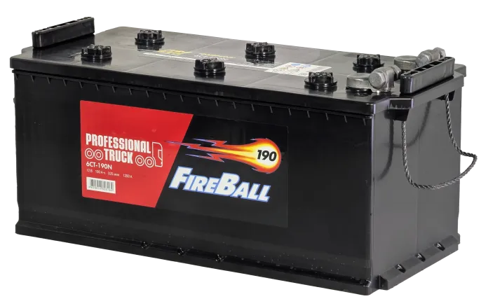 FireBall 190 (4) рус -/+ (1200A, 525*240*242) клемма болт