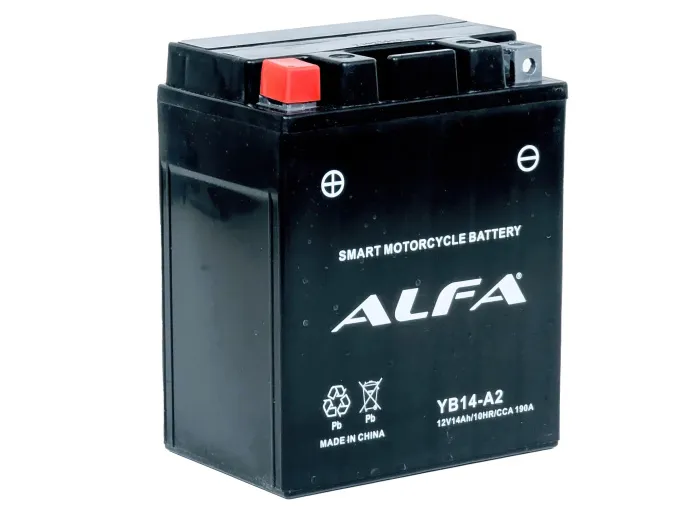 Аккумулятор ALFA YB14-A2 14Ah (190A 136*91*168)