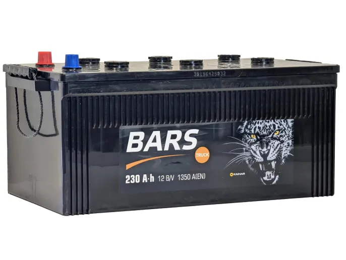 Аккумулятор BARS 230 (3) евро +/- (1350A, 518*265*223)