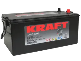 KRAFT EFB 230 (3) евро +/- (1450A, 518*263*223)