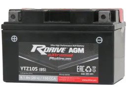 RDrive eXtremal Platinum YTZ10S-BS 9,1Ah (150А 150*87*93)