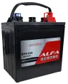 Аккумулятор ALFA 6V-245Ah(C20) L (тяговая) M8 (262*188*275)