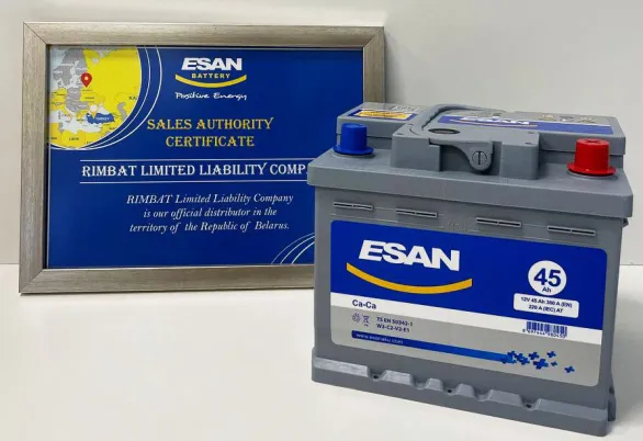 Новинка - аккумуляторы ESAN