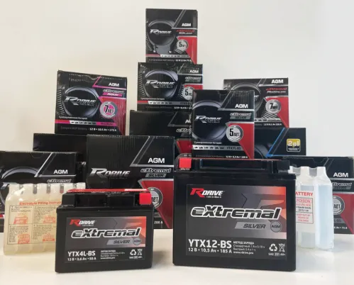 Мотоциклетные аккумуляторы RDrive